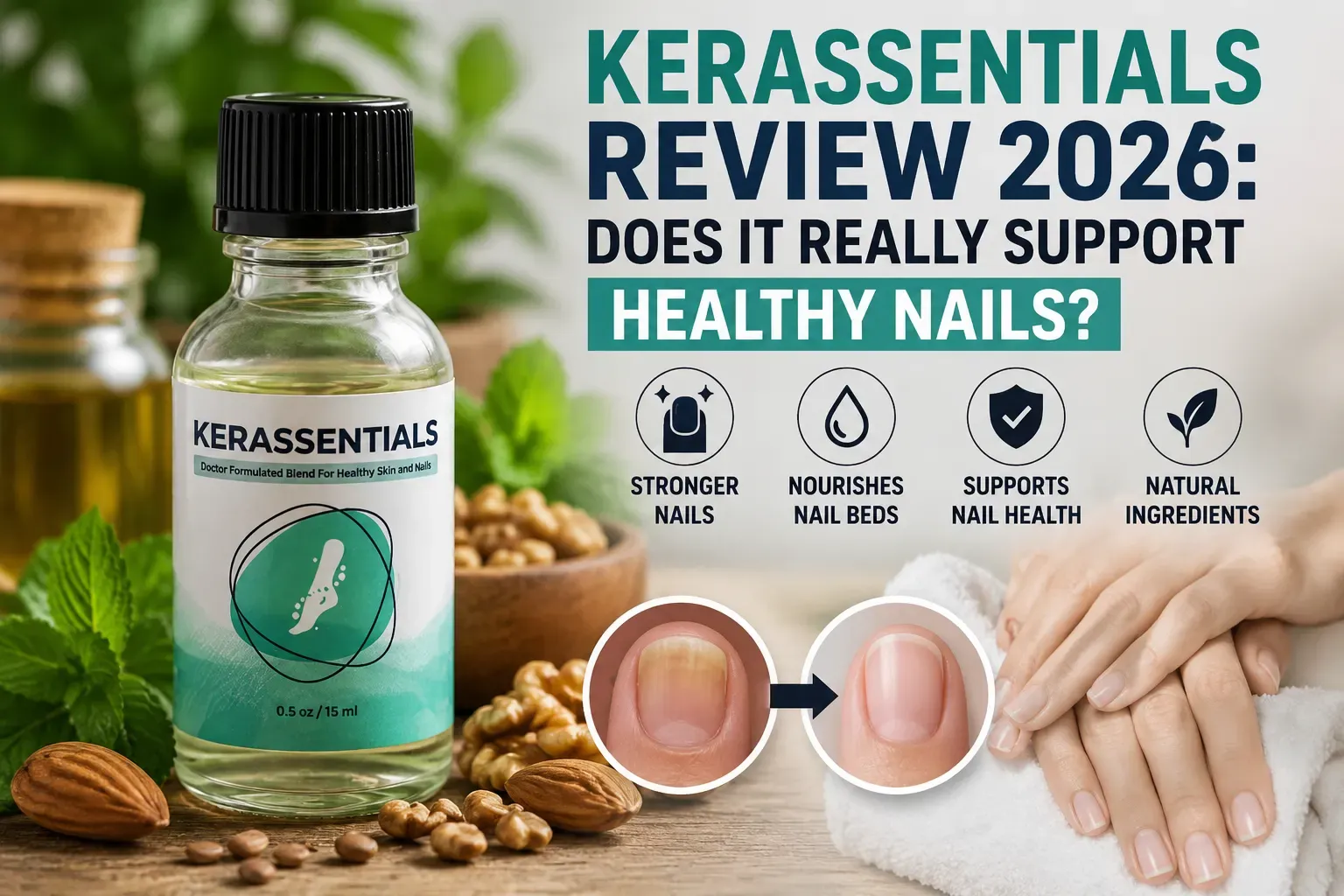 Kerassentials Review 2026: Does It Really Support Healthy Nails?